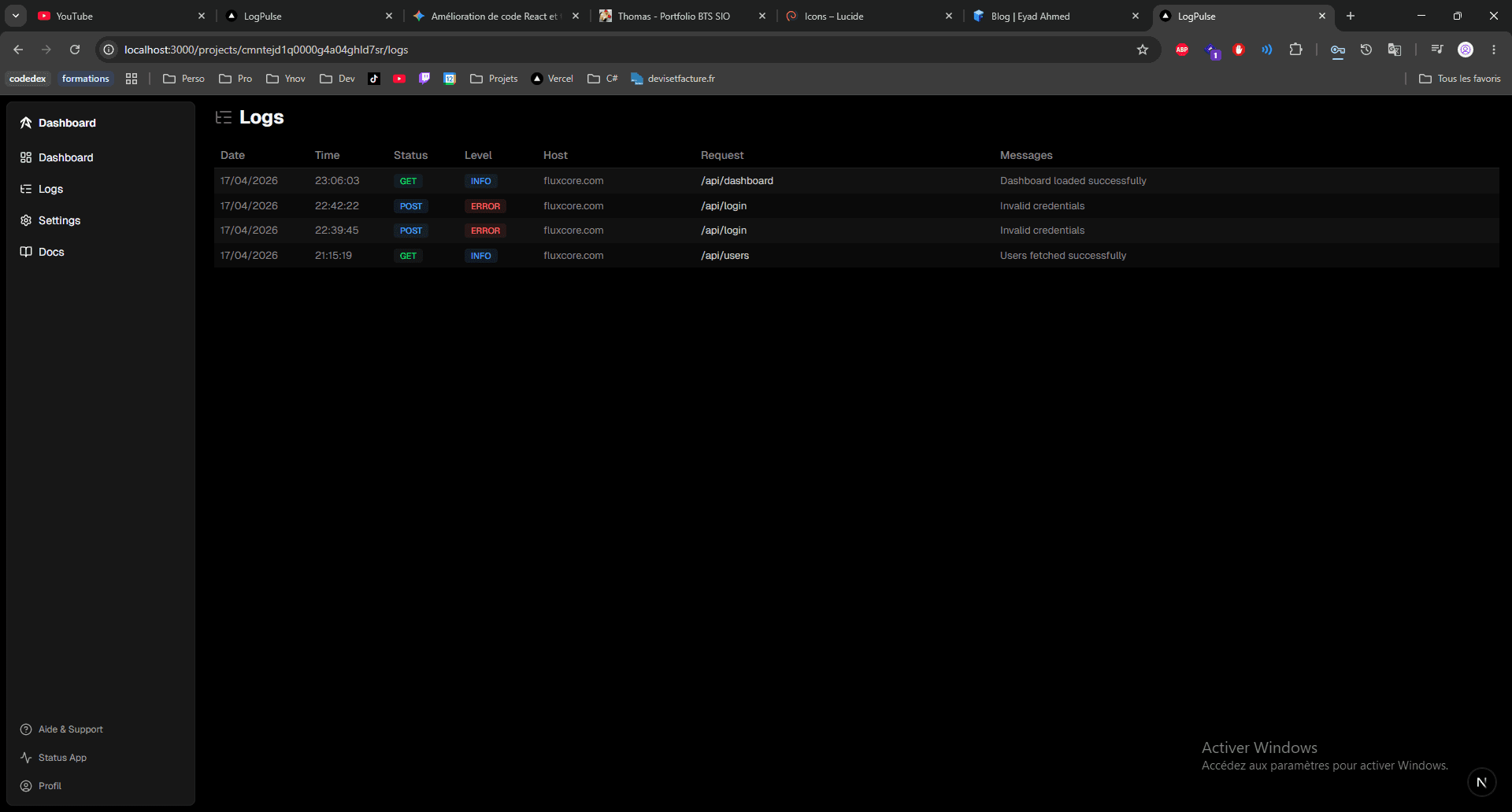 Project LogPulse